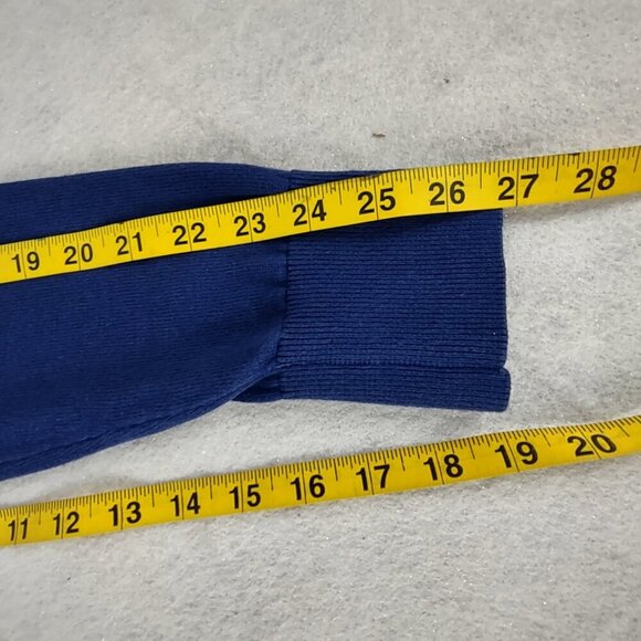 Tommy Hilfiger Men's Blue, 100% Cotton Pullover Crewneck Sweater. Size Large - Picture 11 of 13